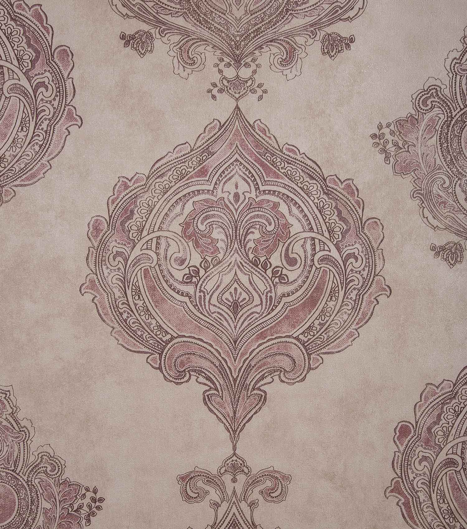 Graham  Brown Jamila Pink Damask Wallpaper 112162  Uncategorised from  Wallpaper Depot UK