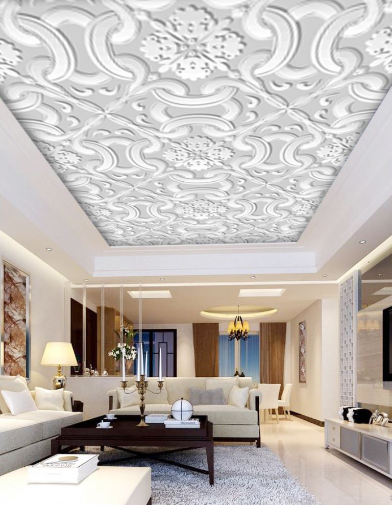 Standard Custom Size Wallpaper For Interior Wall Decor