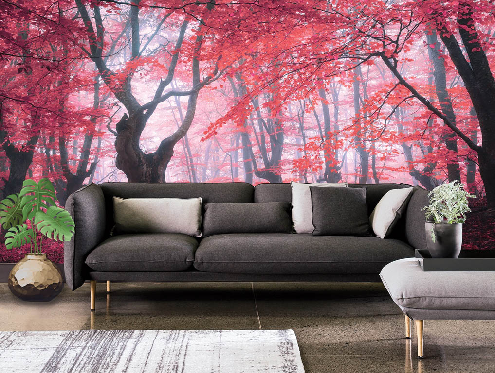 Buy Forest Wallpaper Peel and Stick Wall Mural Nature Wallpaper Online in  India  Etsy